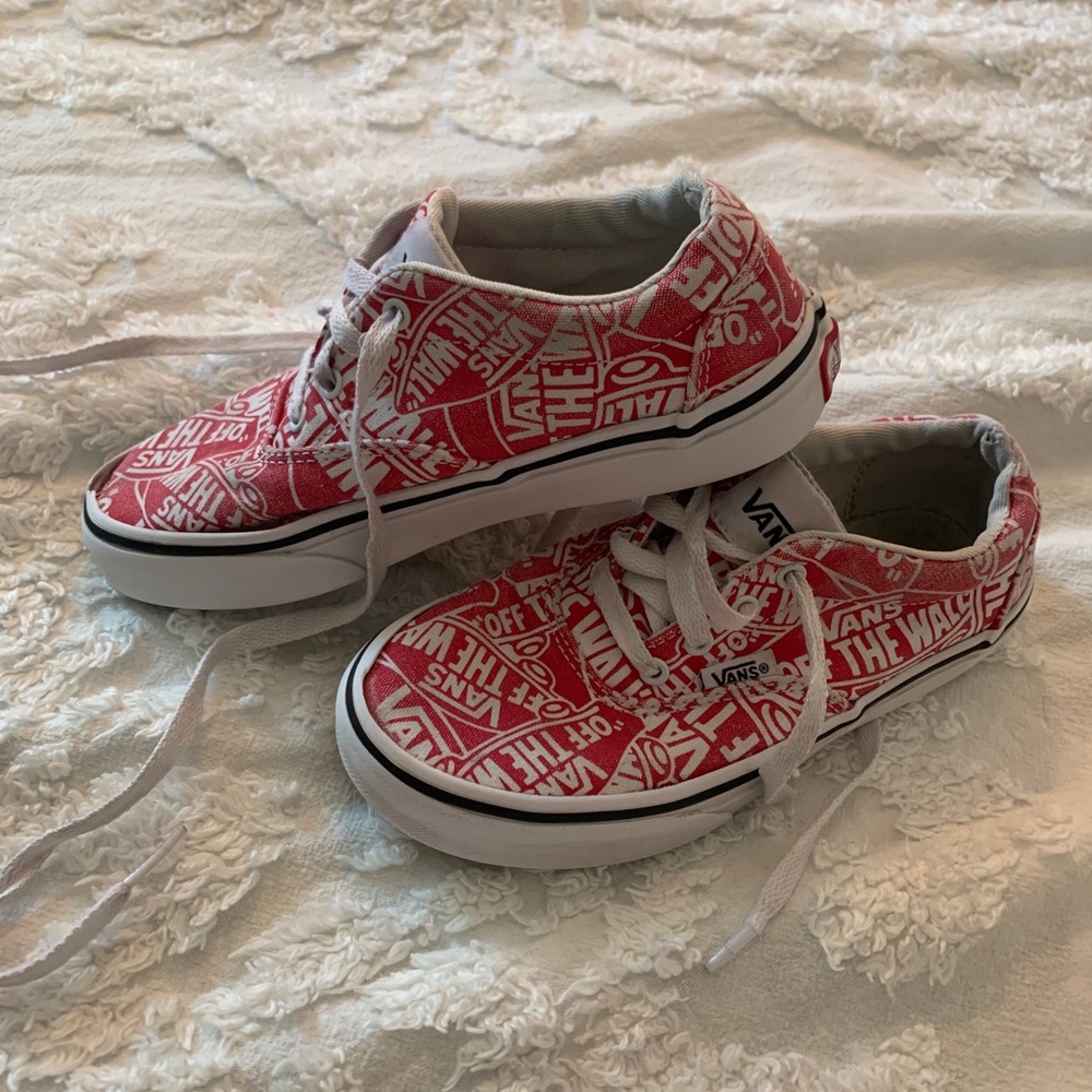 KIDS VANS OFF THE WALL PRINTED AUTHENTIC